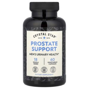 поддержка простаты, 60 вегетарианских капсул — Crystal Star