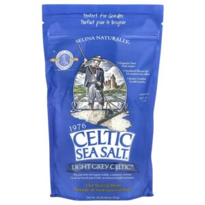 Light Grey Celtic, смесь основных минералов, 454 г (1 фунт) — Celtic Sea Salt