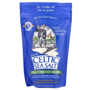 мелкого помола, смесь жизненно важных минералов, 454 г (1 фунт) — Celtic Sea Salt
