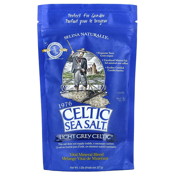 css10400_v_2.jpg Light Gray Celtic®, смесь Vital Mineral, 227 г (1/2 фунта) — Celtic Sea Salt