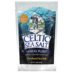 Makai Pure, нерафинированная морская соль, 227 г (1/2 фунта) — Celtic Sea Salt