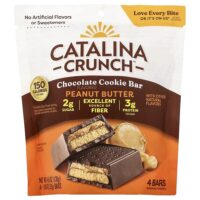 Шоколадное печенье, арахисовая паста, 4 плитки, 33 г (1,16 унции) — Catalina Crunch