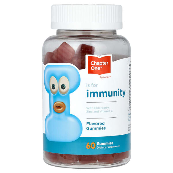cto04103_v_37.jpg Immunity, с бузиной, цинком и витамином C, жевательные таблетки, 60 жевательных таблеток — Chapter One