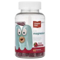 жевательные мармеладки с магнием, со вкусом малины, 60 жевательных мармеладок (50 мг в 1 шт.) — Chapter One