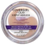 Olay Simply Ageless, тональная основа, SPF 28, натуральный крем 220 г, 12 г (0,4 унции) — Covergirl