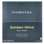 Golden Mind, здоровье мозга, ванильный чай, 30 пакетиков (5 мл) — Cymbiotika