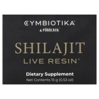Shilajit Live Resin®, 15 г (0,53 унции) — Cymbiotika