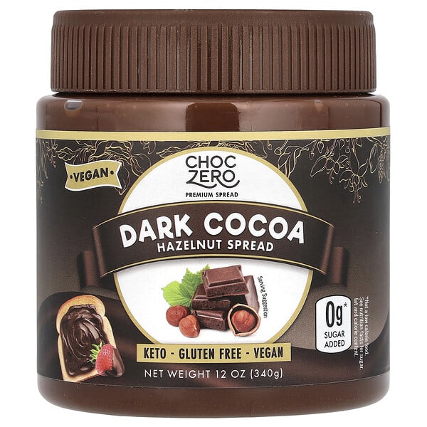 czo35957_v_24.jpg спред из фундука с темным какао, 340 г (12 унций) — ChocZero