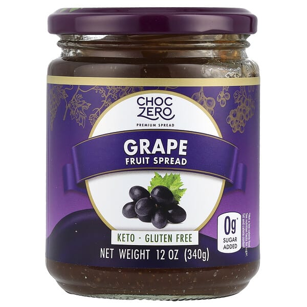 czo35960_v_28.jpg Fruit Spread, виноград, 340 г (12 унций) — ChocZero