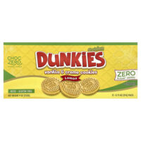 Premium Cookies, Golden Dunkies, ваниль и крем с кремом, лимон, 12 упаковок по 21 г (0,75 унции) — ChocZero