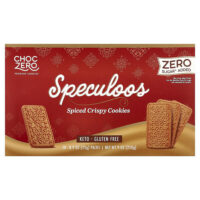 Премиальное печенье, Speculoos, хрустящее печенье со специями, 10 пакетиков по 25 г (0,9 унции) — ChocZero
