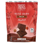 Keto Bark, молочный шоколад, фундук, 15 мини-батончиков, 170 г (6 унций) — ChocZero
