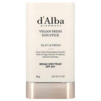 Vegan Fresh Sun Stick, SPF 50+, 20 г (0,7 унции) — d'Alba