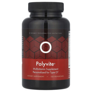 Polyvite® O, мультивитаминная добавка, 120 растительных капсул — D'adamo