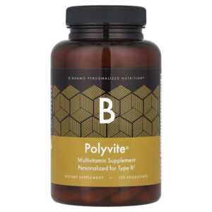 Polyvite® B, мультивитаминная добавка, 120 вегетарианских капсул — D'adamo