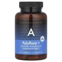 Polyflora® + A, многофункциональная формула с пробиотиками, 120 вегетарианских капсул — D'adamo