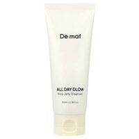 All Day Glow, очищающее средство с рисовым желе, 100 мл (3,38 жидк. унции) — De:maf