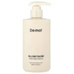 All Day Glow, очищающее молочко-крем, 300 мл (10,14 жидк. унции) — De:maf