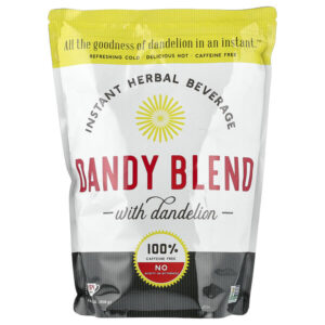 растворимый травяной напиток с одуванчиком, без кофеина, 908 г (2 фунта) — Dandy Blend