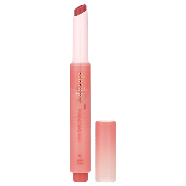 daq53583_v_24.jpg Melting Candy Balm, тающий конфетный бальзам, оттенок 09, крем с личи, 1,5 г (0,05 унции) — Dasique