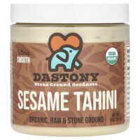 Органический кунжут и тахини, очень гладкий, 227 г (8 унций) — Dastony