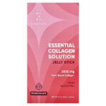 Essential Collagen Solution, желейные стики с коллагеном, гранат, 10 стиков по 20 г (0,7 унции) — Everydaze