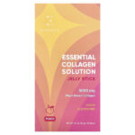 Essential Collagen Solution, желейные стики с коллагеном, персик, 10 стиков по 20 г (0,7 унции) — Everydaze