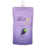 Sweet Jelly C, желе из конжака на растительной основе, виноград, 150 мл (5,07 жидк. Унции) — Everydaze