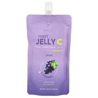 Sweet Jelly C, желе из конжака на растительной основе, виноград, 150 мл (5,07 жидк. Унции) — Everydaze