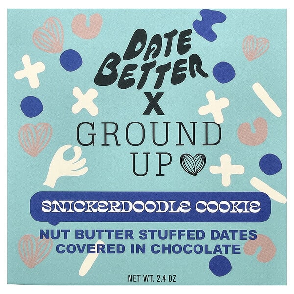 dbb71900_v_18.jpg Молотое печенье Snickerdoodle, с финиками, 60 г (2,4 унции) — Date Better Snacks