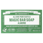 All-One Pure-Castile Magic кусковое мыло, миндаль, 140 г (5 унций) — Dr. Bronner's