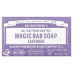 All-One Pure-Castile Magic кусковое мыло, лаванда, 140 г (5 унций) — Dr. Bronner's