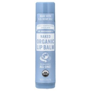 Органический бальзам для губ, Naked, 4 г (0,15 унции) — Dr. Bronner's