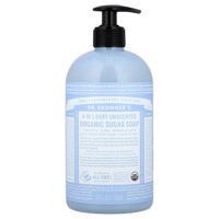 Organic 4-in-1 Pump Soap Sugar Baby Unscented, 24 fl oz — Dr. Bronner's