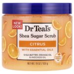 сахарный скраб с маслом ши, цитрус, 538 г (19 унций) — Dr. Teal's