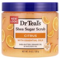 сахарный скраб с маслом ши, цитрус, 538 г (19 унций) — Dr. Teal's