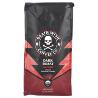 Молотый, темная обжарка, 454 г (16 унций) — Death Wish Coffee
