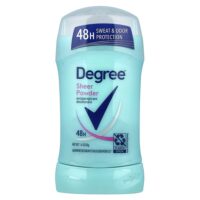 Дезодорант-антиперспирант, прозрачный порошок, 45 г (1,6 унции) — Degree