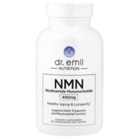 NMN, никотинамидмононуклеотид, 400 мг, 30 капсул — Dr. Emil Nutrition