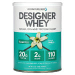 Designer Whey, натуральный 100%-ный сывороточный белок, французская ваниль, 340 г — Designer Wellness