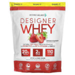 Designer Whey, натуральный 100% сывороточный протеин, со вкусом летней клубники, 908 г — Designer Wellness