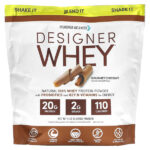 Designer Whey, натуральный порошок из 100% сывороточного протеина, изысканный шоколад, 1,82 кг (4 фунта) — Designer Wellness