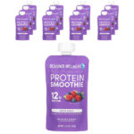 протеиновый смузи, ягодное ассорти, 12 пакетиков по 120 г (4,2 унции) — Designer Wellness
