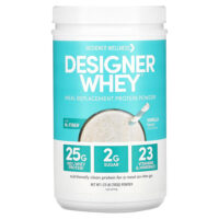 Designer Whey, протеиновый порошок для замены приемов пищи, ваниль, 783 г (1,72 фунта) — Designer Wellness