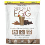 Designer Egg®, многофункциональный протеиновый порошок из цельного яйца, голландский шоколад, 352 г (12,4 унции) — Designer Wellness