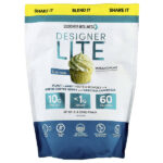 Designer Lite®, порошок из растительного и сывороточного протеина, со вкусом ванильного кекса, 720 г (1,6 фунта) — Designer Wellness