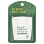 Зубная нить с маслом чайного дерева, вощеная, 45,7 м (50 ярдов) — Desert Essence