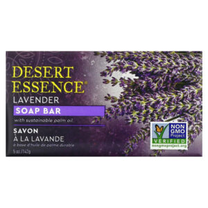 мыло, лаванда, 142 г (5 унций) — Desert Essence