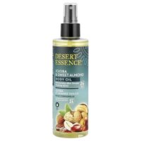 Масло для тела жожоба и сладкого миндаля, 8,28 жидких унций (245 мл) — Desert Essence