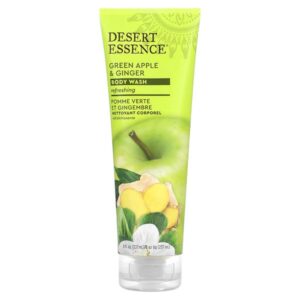 Гель для душа, зеленое яблоко и имбирь, 237 мл (8 жидк. унц.) — Desert Essence